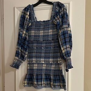 Loveshackfancy smocked plaid dress